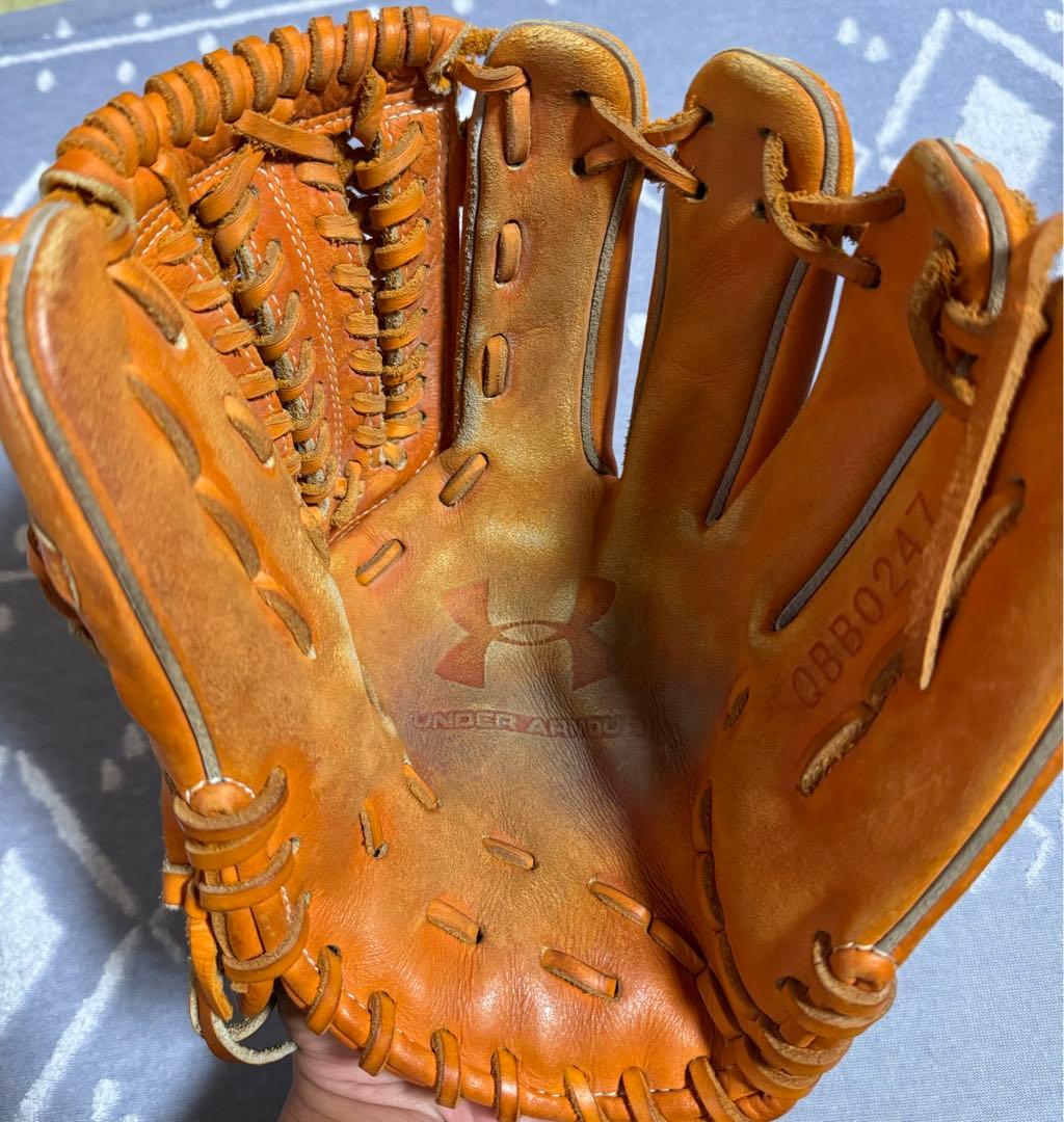 Under Armour 軟式グローブ 0800247 オレンジ