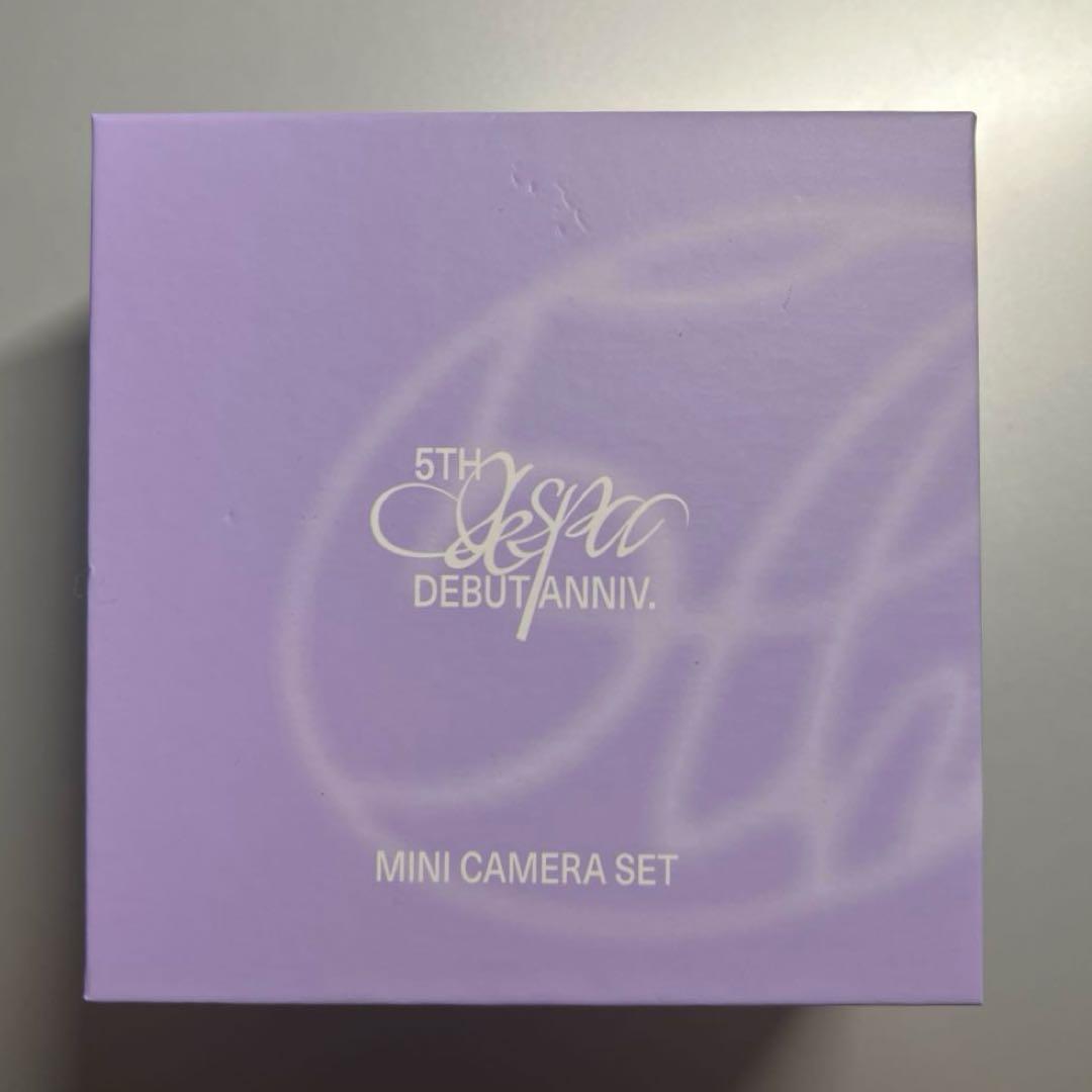 aespa 5th aniversary 5周年 MD ミニ カメラ