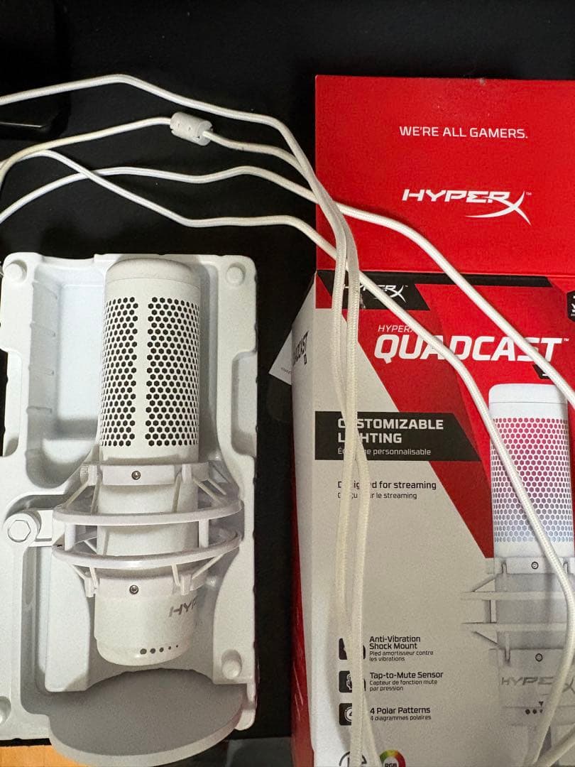 HyperX QuadCast Sコンデンサーマイク