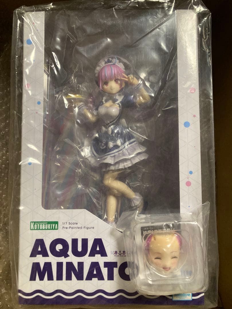 新品 湊あくあ 1/7スケール 塗装済み完成品フィギュア 顔パーツ付 ホロライブ