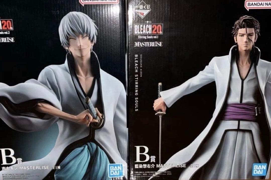 一番くじBLEACH 藍染惣右介&市丸ギン　フィギュアセット　新品未開封