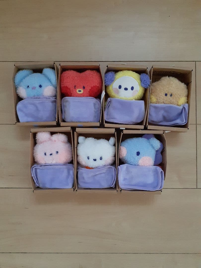 未開封品　BT21 mminini スタンディングドール　コンプリート　セット