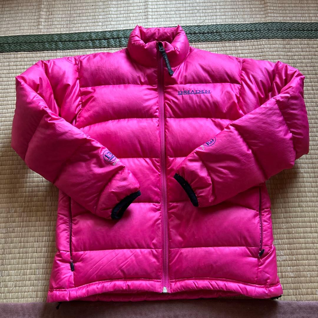 BREADEN ピンク 800フィルダウン フィッシングジャケット