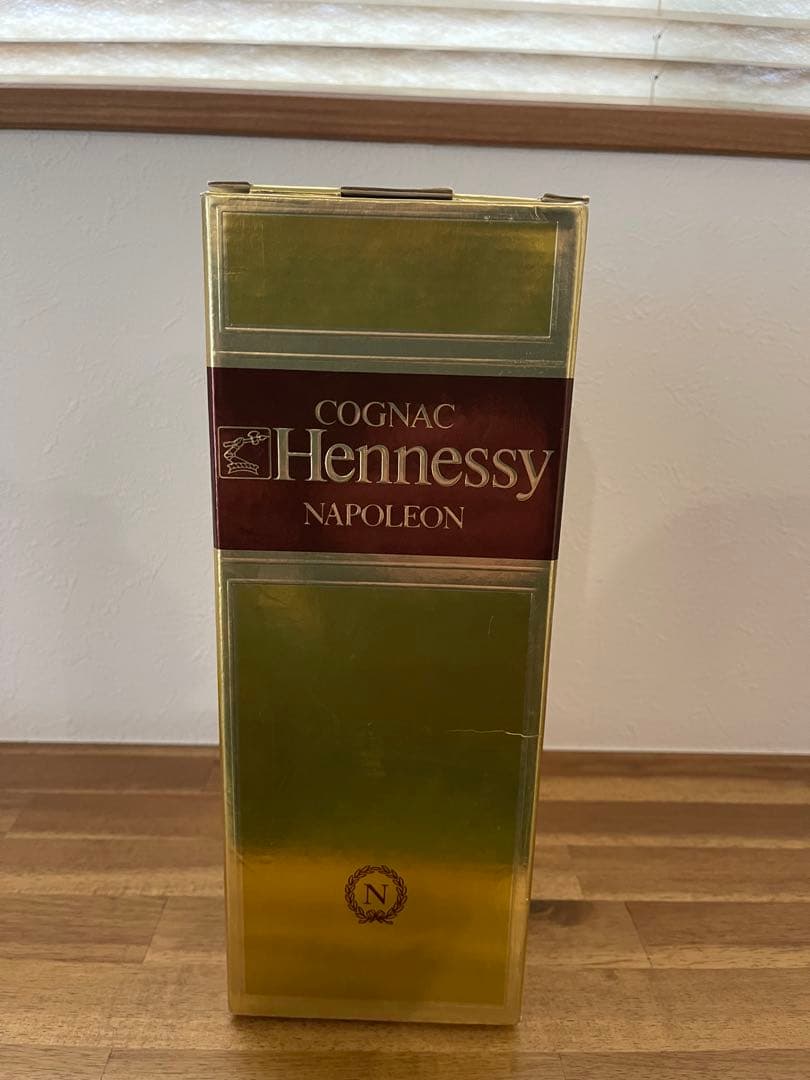 Hennessy ヘネシー ナポレオン ブラスドール 金キャップ 箱付き