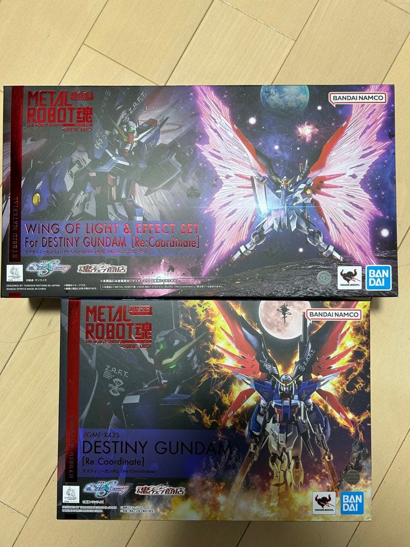 メタルロボット魂デスティニーガンダム（Re）＆光の翼エフェクトセット