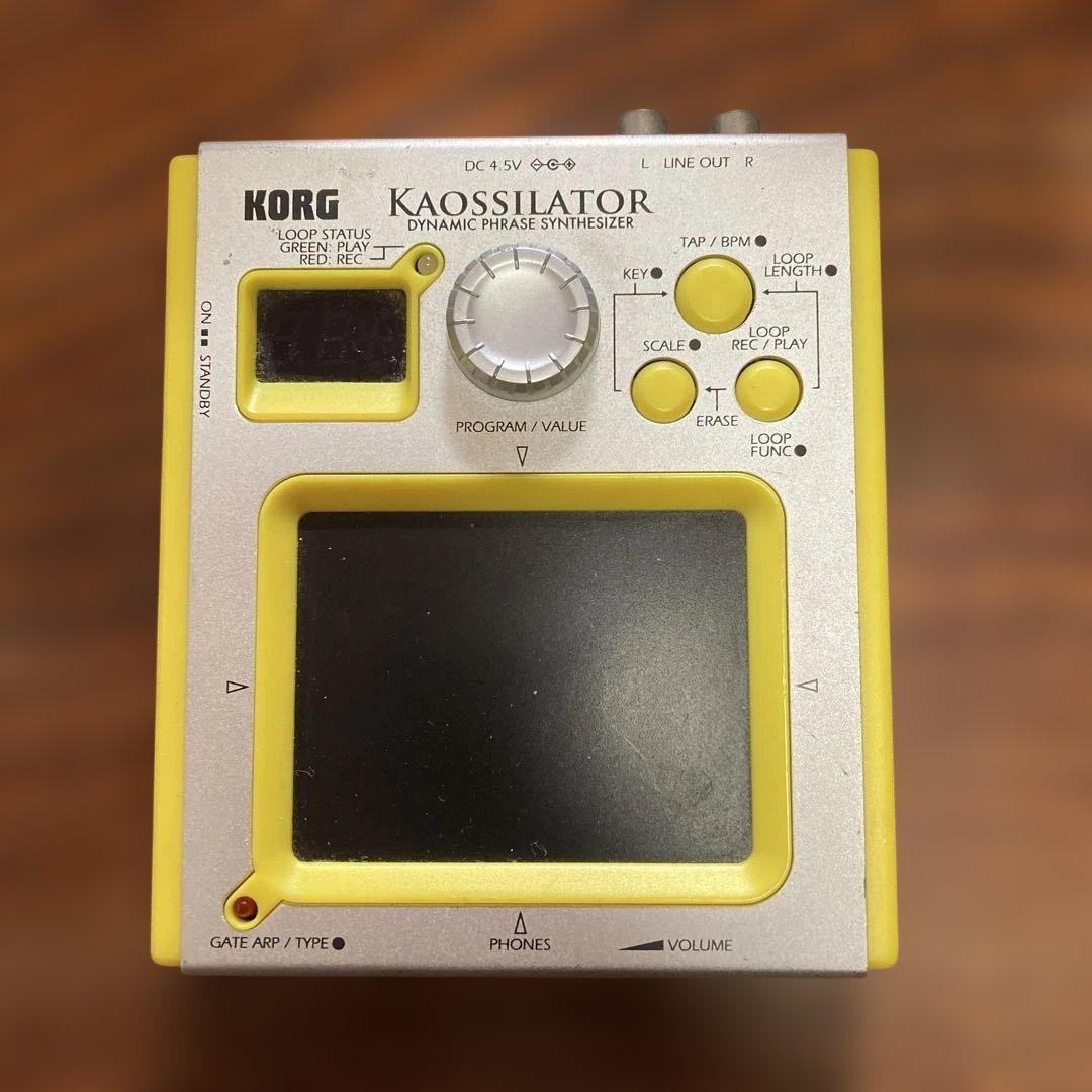 KORG Kaossilator KO-1 シンセサイザー イエロー