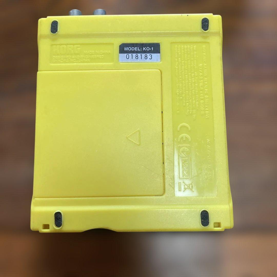 KORG Kaossilator KO-1 シンセサイザー イエロー