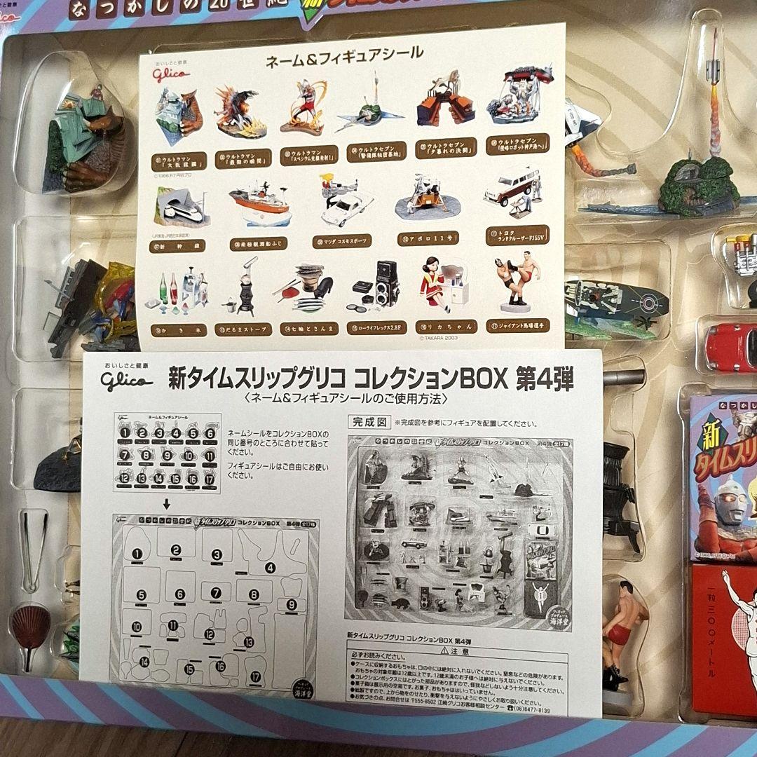 【海洋堂】タイムスリップグリコ　コレクションBOX 第4弾　シール付き