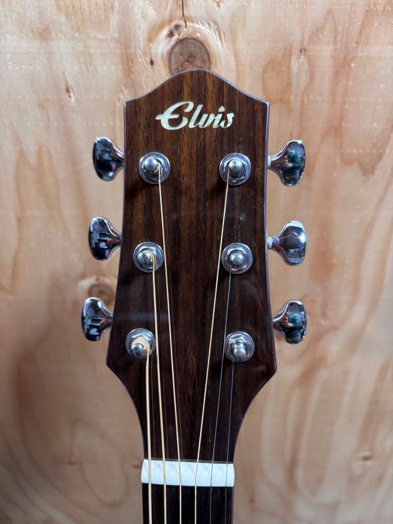 オールマホガニートップ単板/Elvis Ⅱ 未使用に近い状態です！