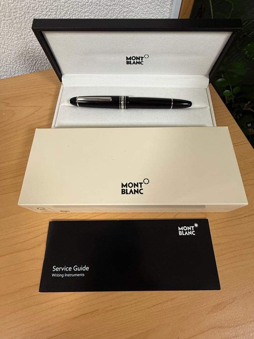 MONT BLANC 万年筆 １４６　ペン先B プラチナライン
