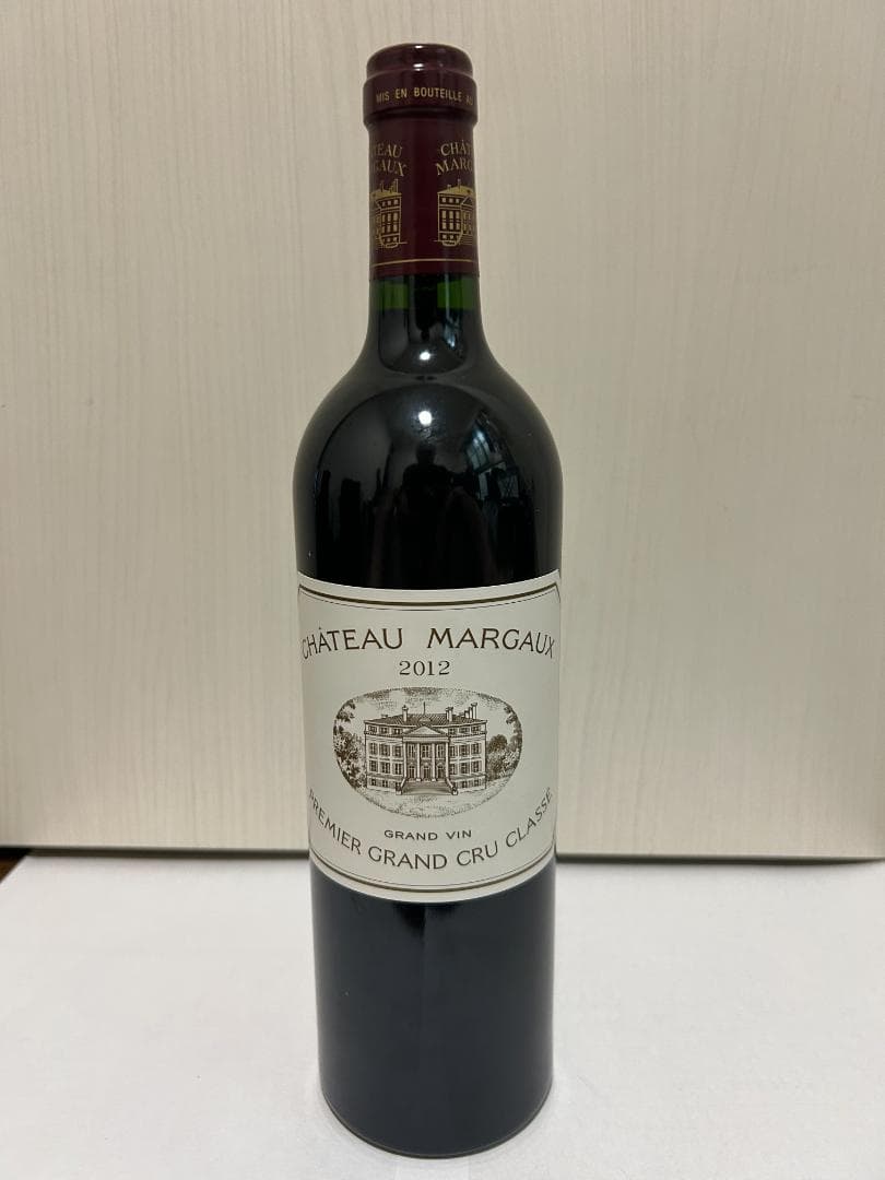 【希少・正規品】シャトー・マルゴー 2012　格付第1級・フルボトル未開栓
