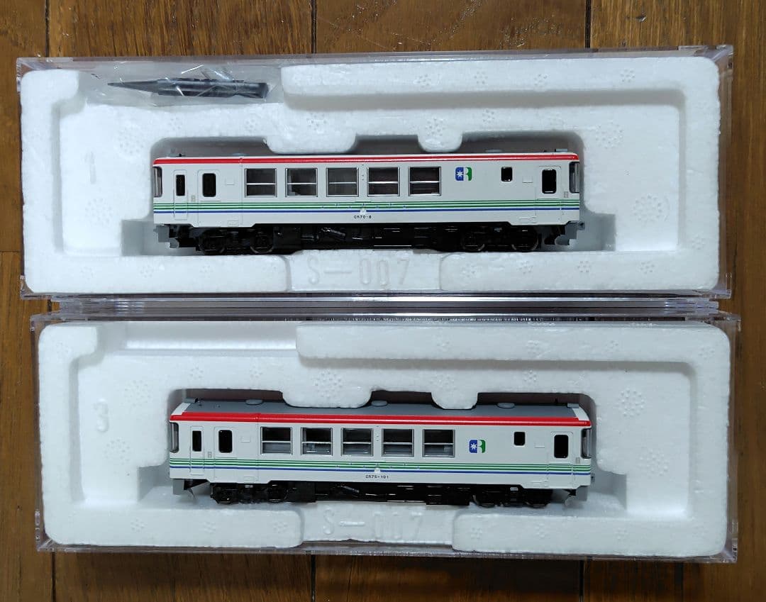 ②TOMIX 98093 ふるさと銀河線りくべつ鉄道　CR70・75形セット