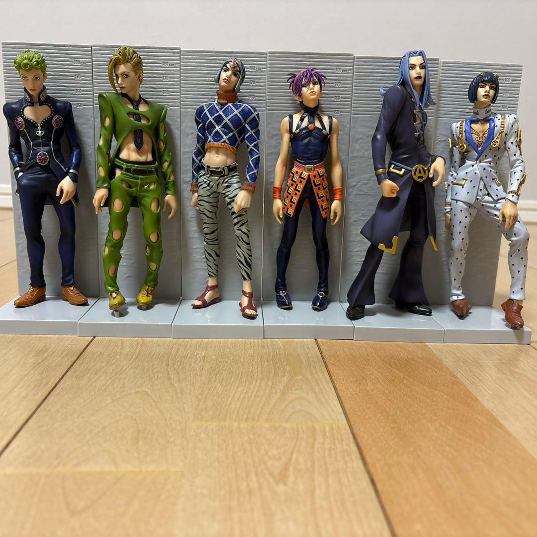 ジョジョの奇妙な冒険5部フィギュア ブチャラティチーム6体セット