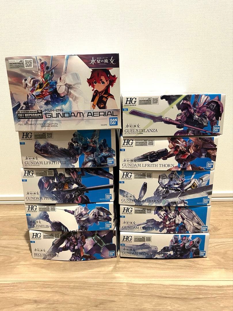 水星の魔女 ガンプラ まとめ売り 10点