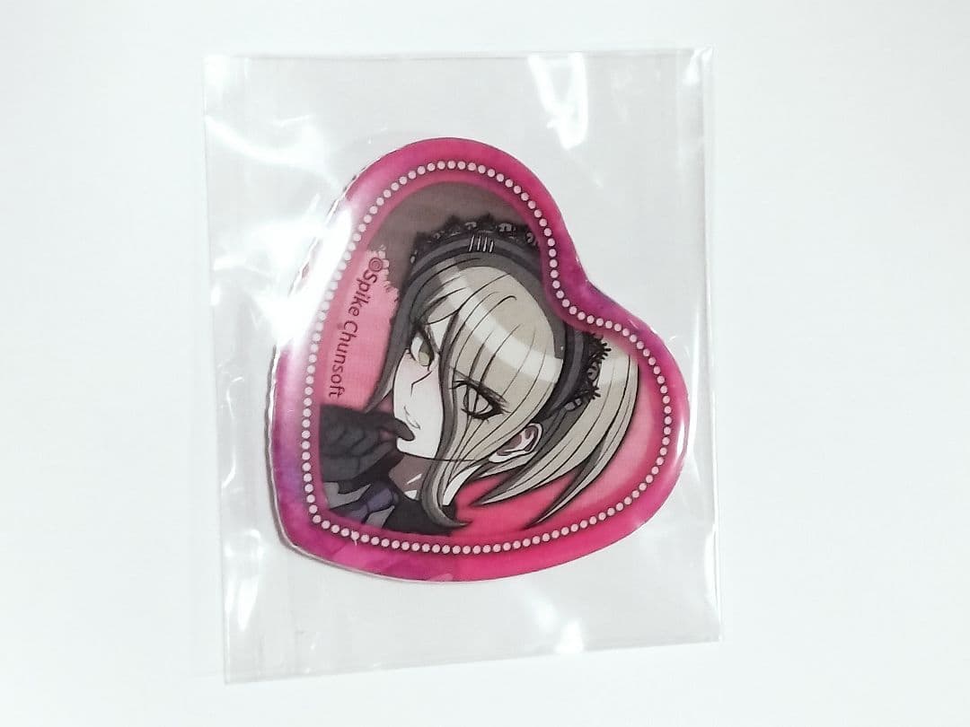 ダンガンロンパ　ナンジャタウン　東条斬美　ハート缶バッジ