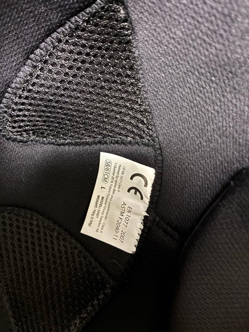 BLIZ RAID ヘルメット Lサイズ FIS規格準拠 ブラック｜美品