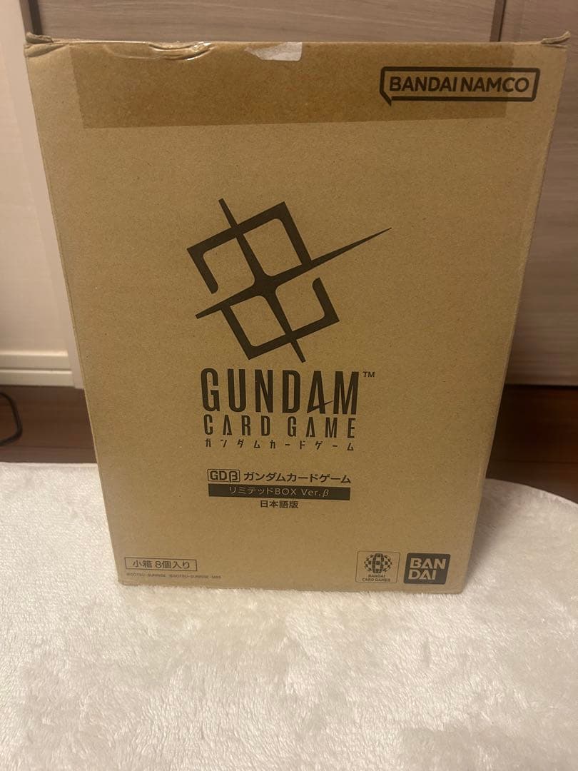 ガンダムカードゲーム リミテッドBOX β版　未開封　カートン