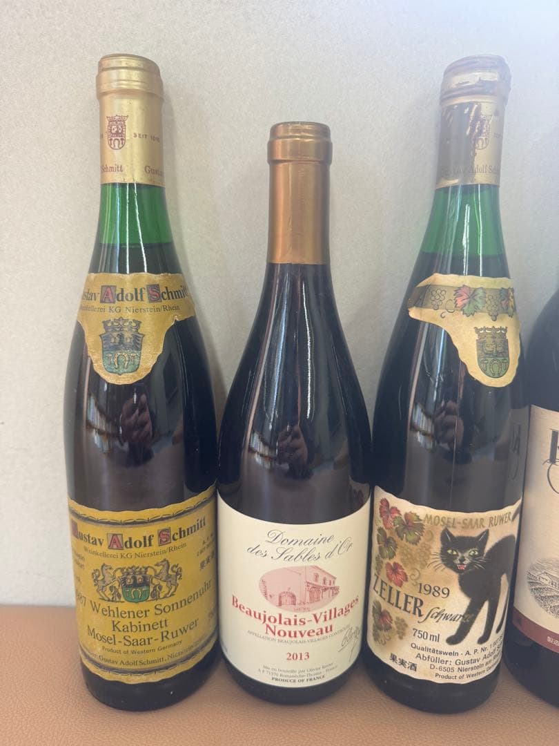 多様なヴィンテージワインセット