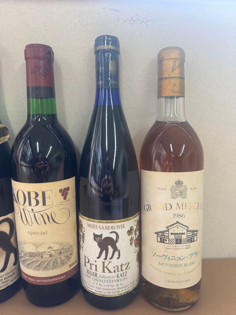 多様なヴィンテージワインセット