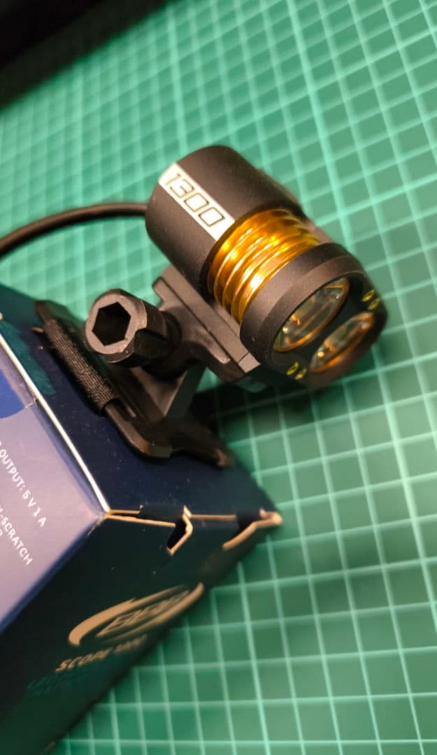BBB Scope 1300LEDライト MTBやROADで大光量Rideを!!