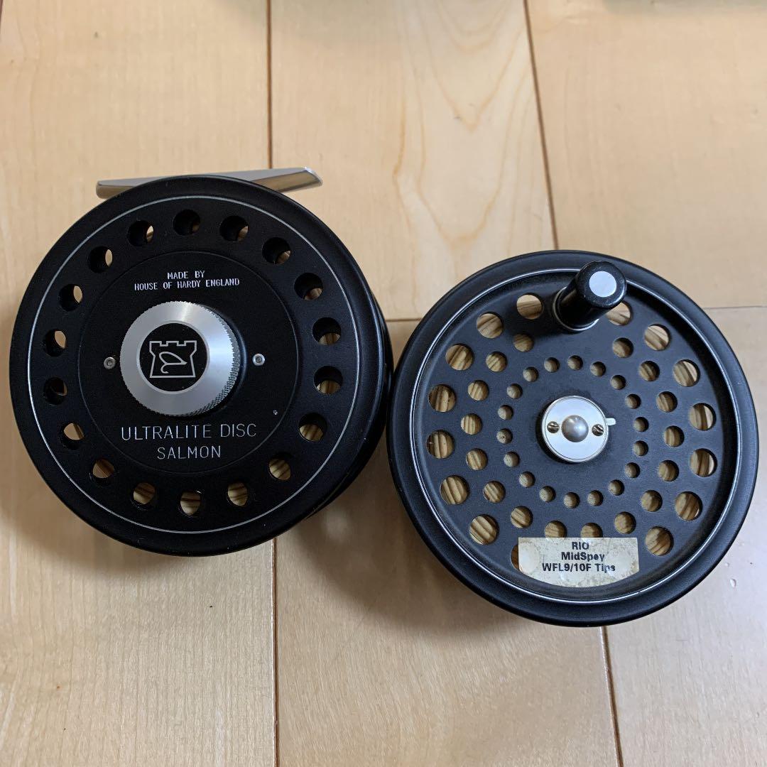 hardy ULTRA LITE DISC SALMON  黒  替えスプール