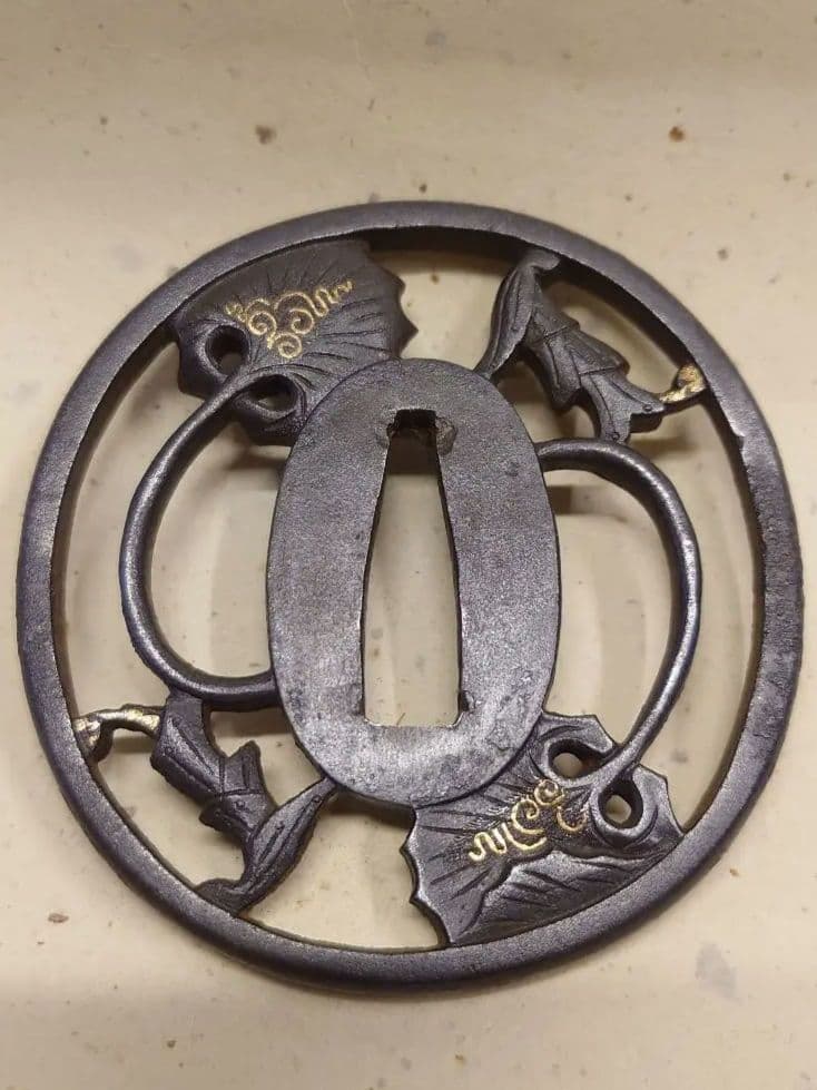 鉄鍔、長州住、正方