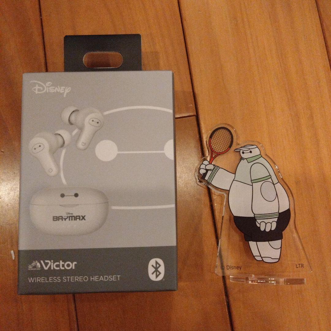 ディズニーストア　ワイヤレスイヤホン　ベイマックス