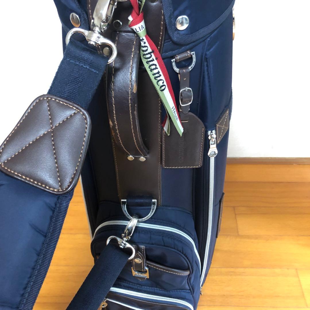 Orobianco オロビアンコ キャディバッグ ネイビー フード付き