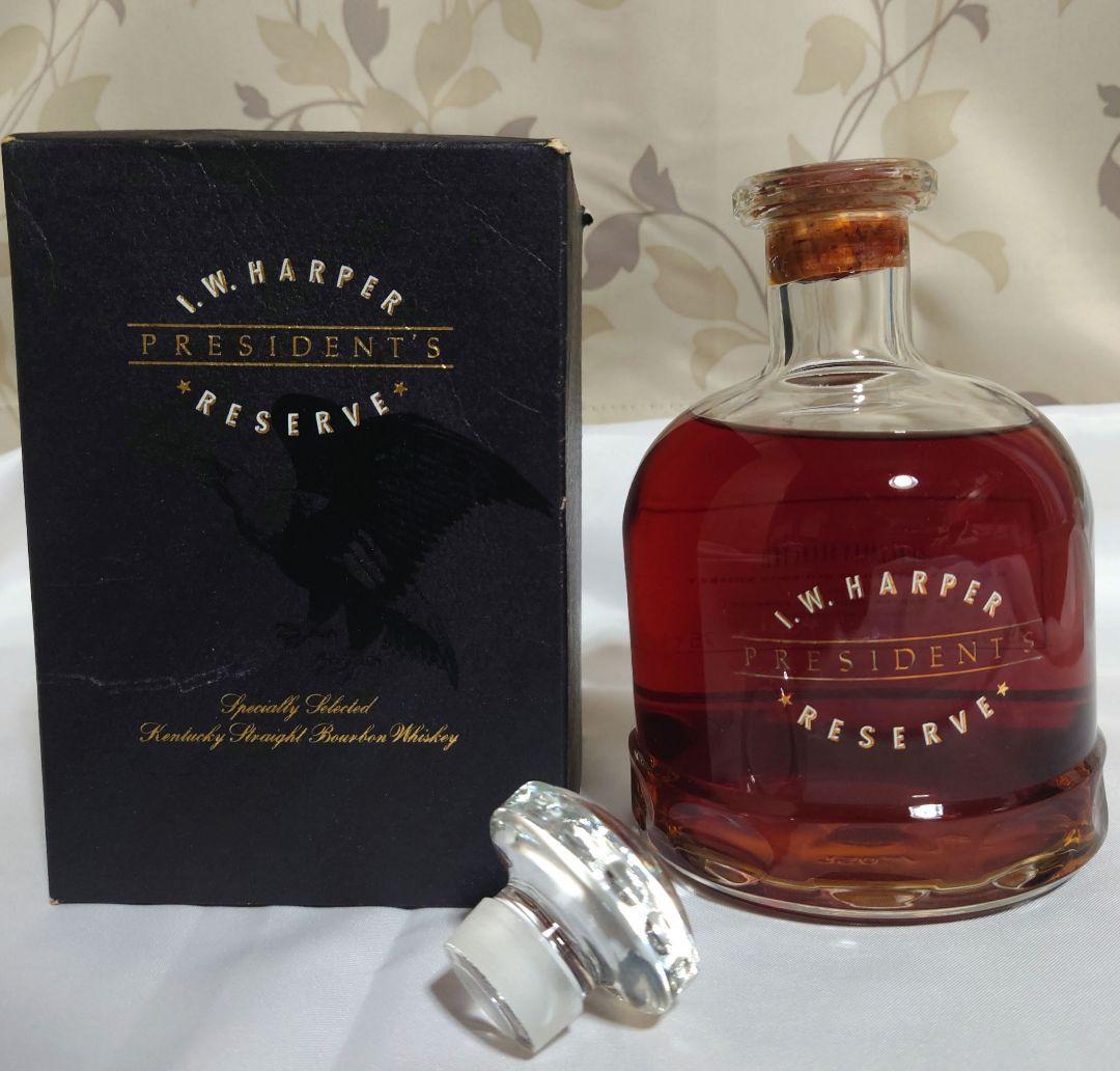 【未開栓】IWハーパー　PRESIDEN'S リザーブ　I.W.HARPER