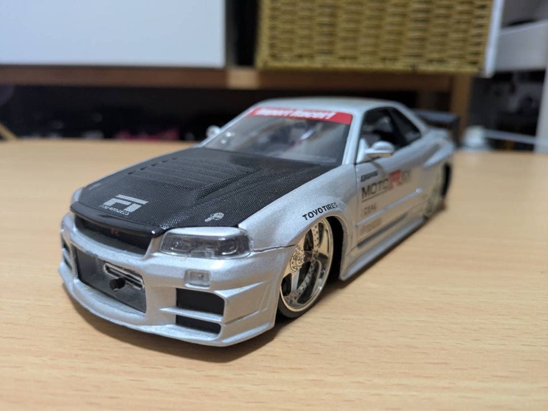 jada 1/24 日産 スカイライン GTR R34