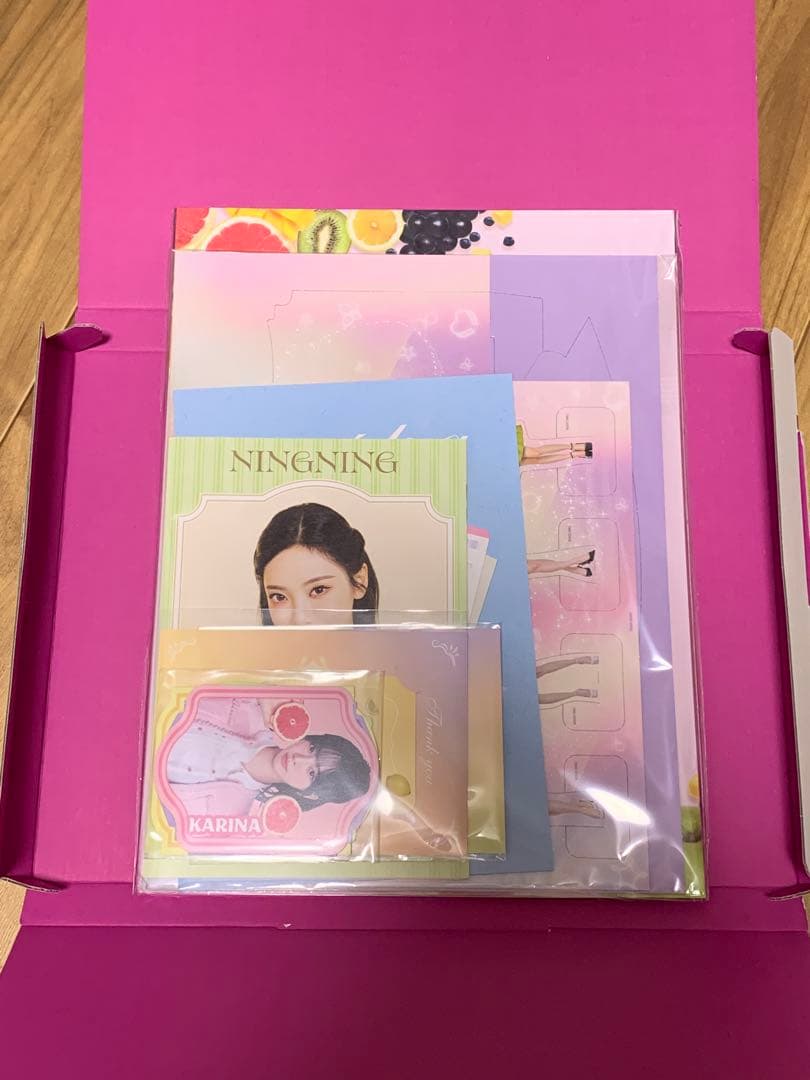 aespa ファンクラブ特典 スペシャルキット