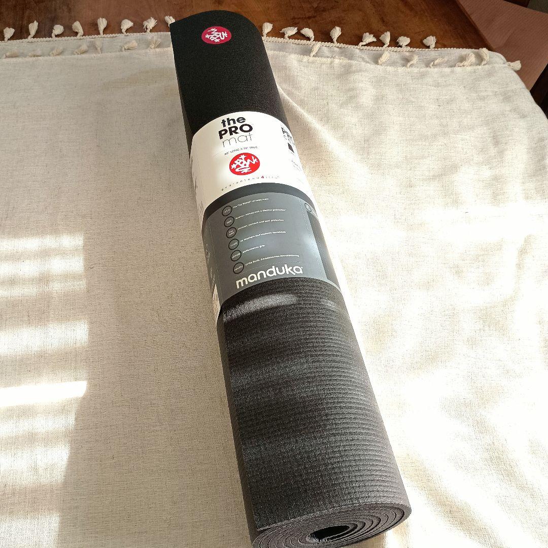 mandukaマンドゥカプロマットロング6mmヨガマットブラック