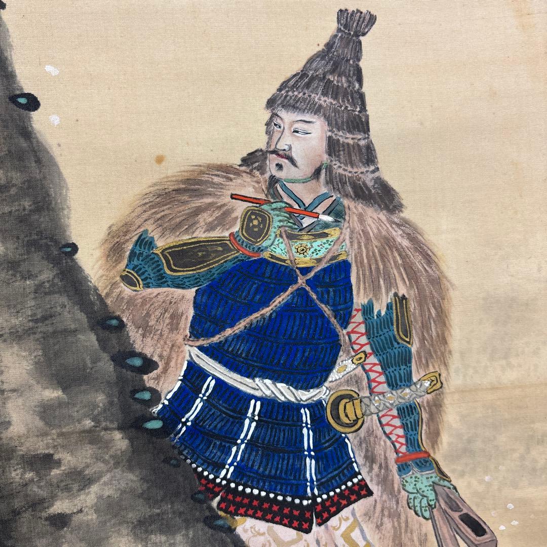 武士と桜 丹水渔人养正 a7