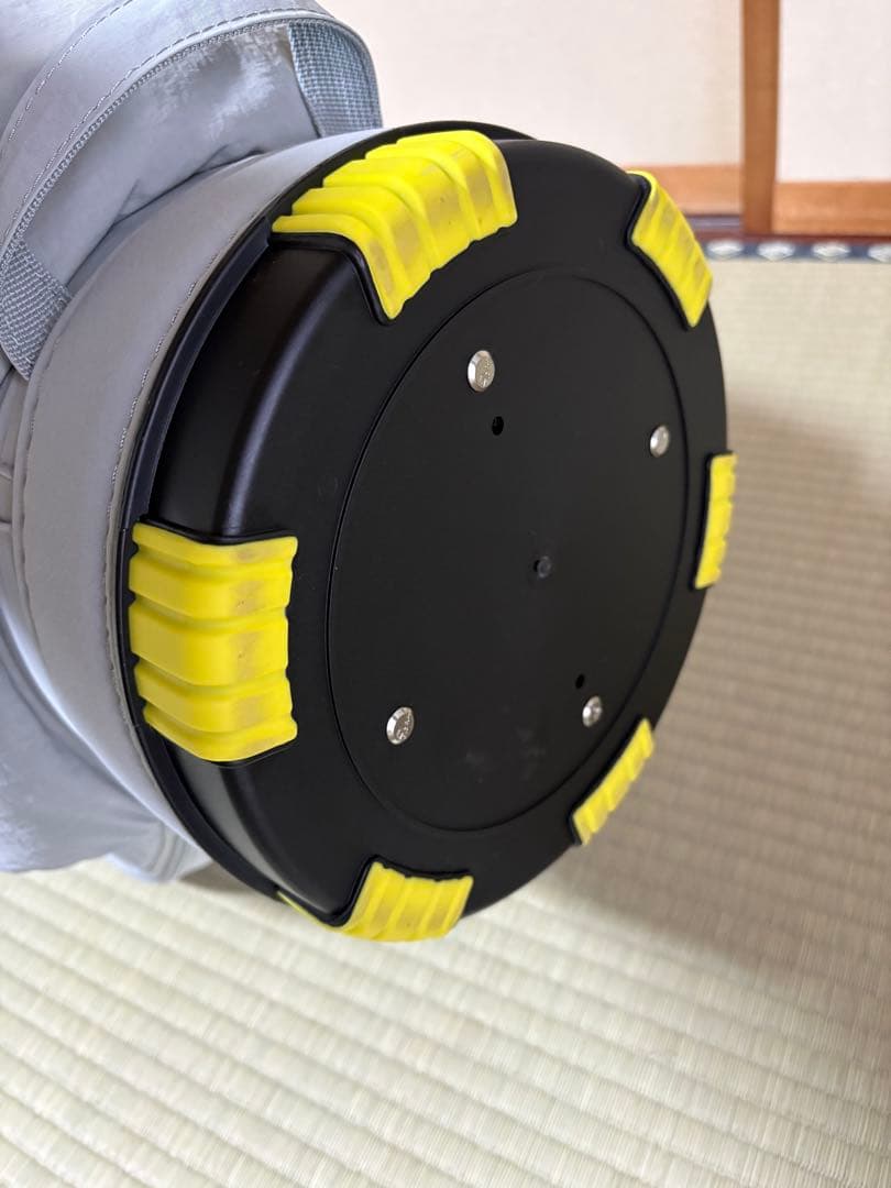 【TM】【新品未使用】FIDRA キャディバッグ グレー/イエロー