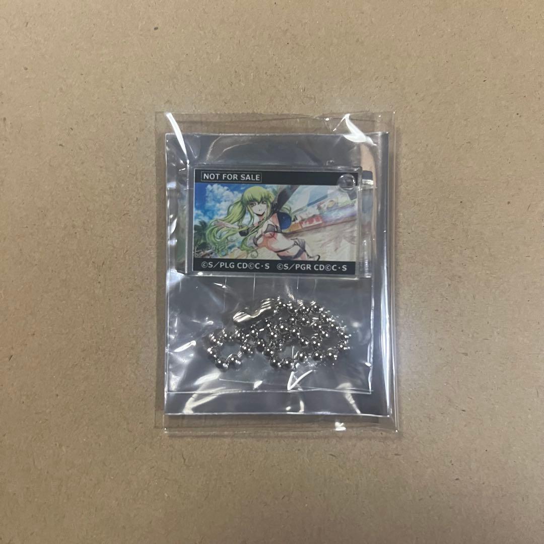 コードギアス ロストストーリーズ パブロ 特典 アクリルチャーム C.C.