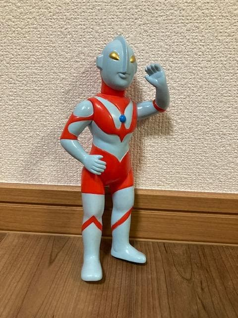 レア！　ウルトラマン　薄い水色　ブルマァク　限定ソフビ