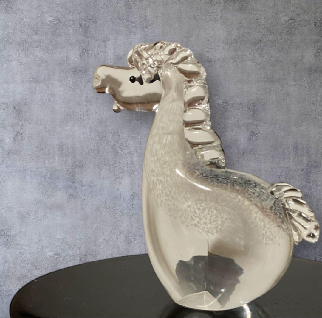 ガラス工芸　干支　午