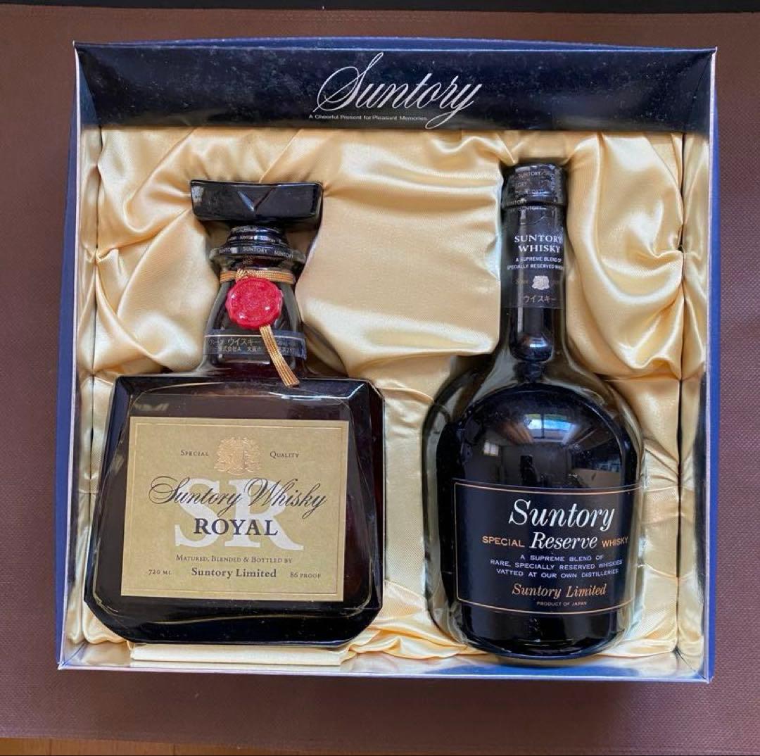 【新品・未開封】サントリーウイスキー ローヤルリザーブ セット 750ml43%