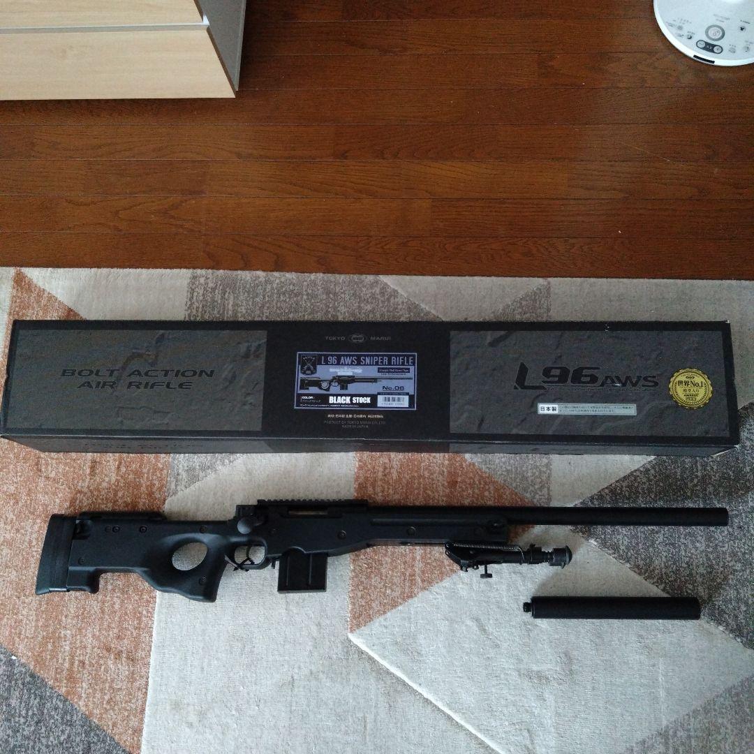 L96AWS ボルトアクションエアライフル ブラックストック