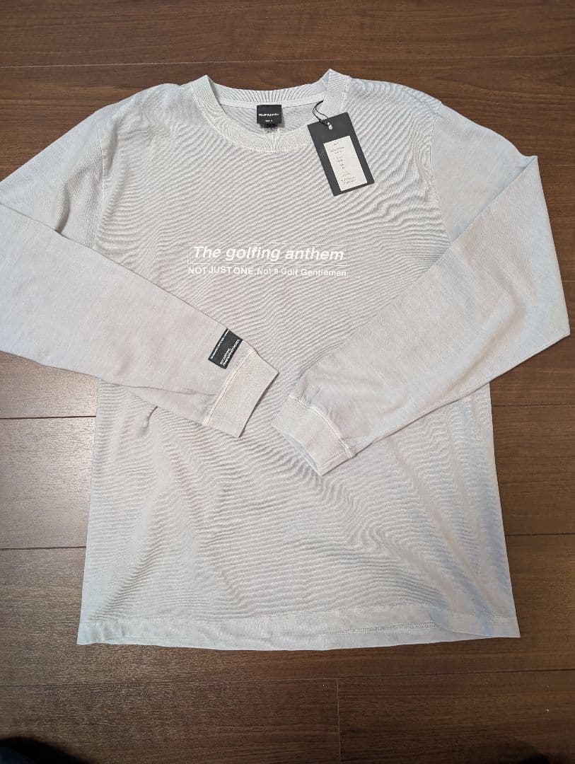 ラフロッグ　 ロングTシャツ　ライトグレー　Mサイズ