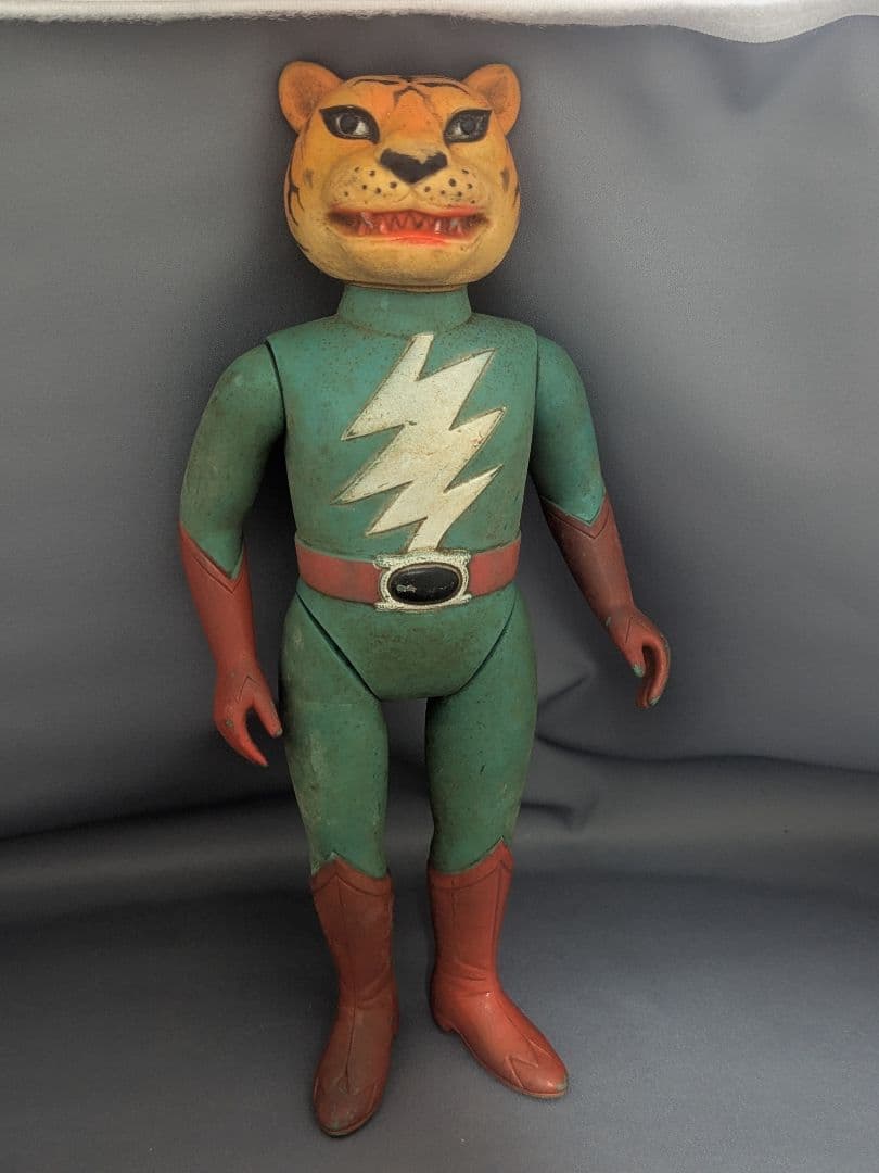 【当時物】 鉄人タイガーセブン ブルマァク レアソフビ