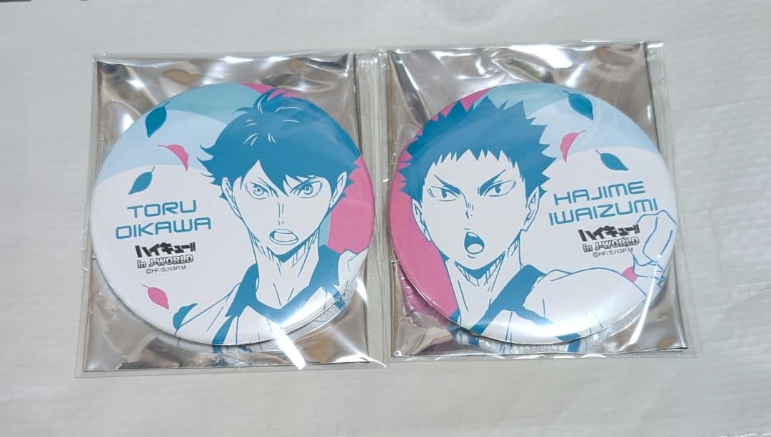 ハイキュー!! J-WORLD 75㎜缶バッジ