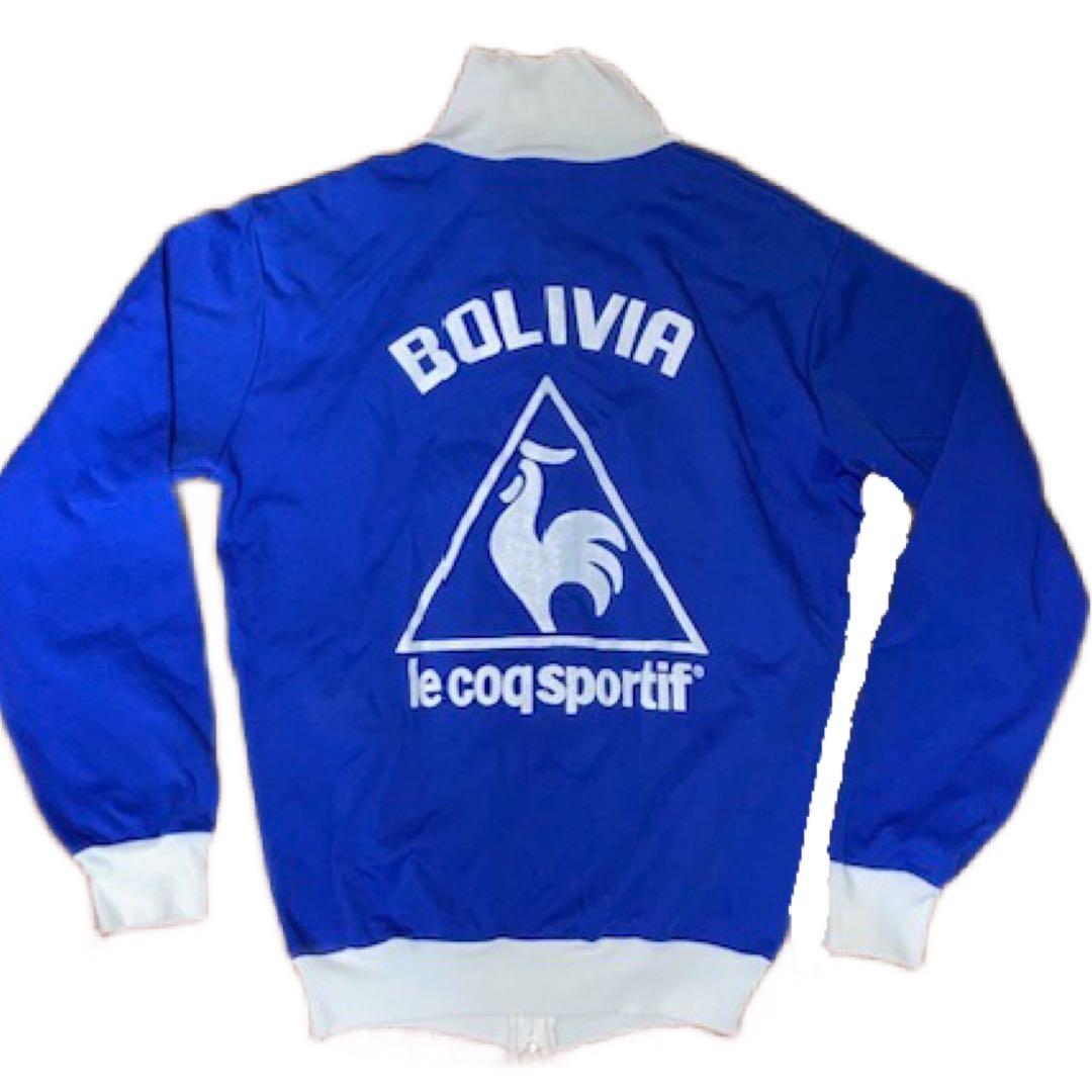 激レア　ボリビア代表 le coq sportifジャージ　実使用　支給品