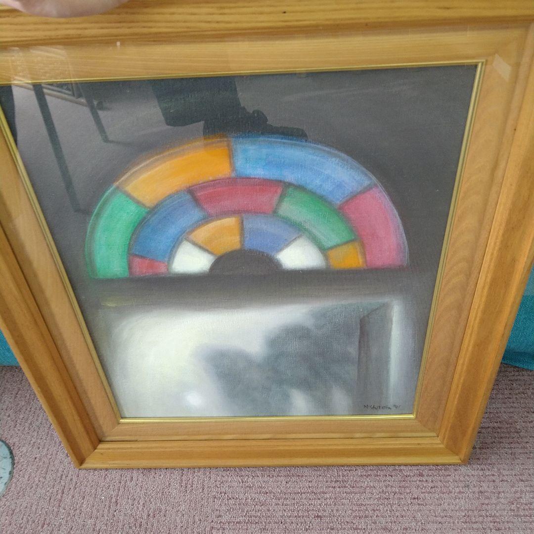 アクリルの絵画