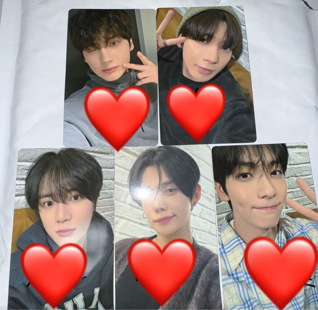 TXT TOGHETER トレカ weverse 直筆 サイン 5種コンプ ①