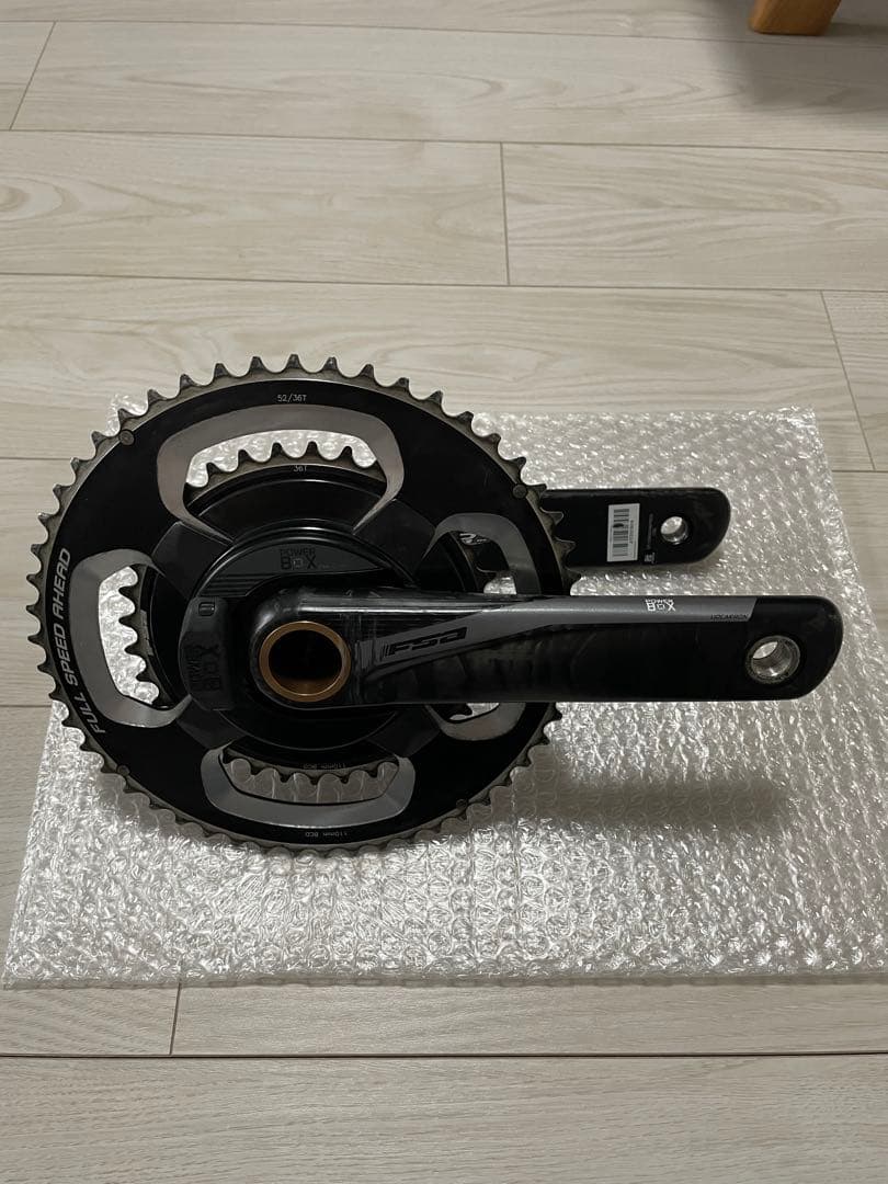 FSA power box パワーメーター 170mm 52/36 UpG済み