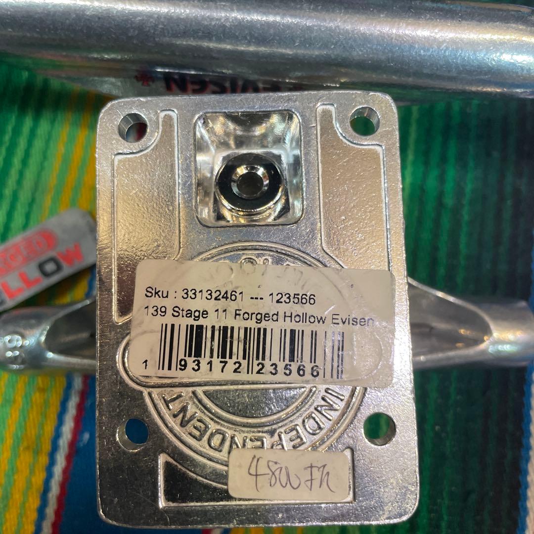 インディindependent 139 スケボー　トラック　定価13,000円