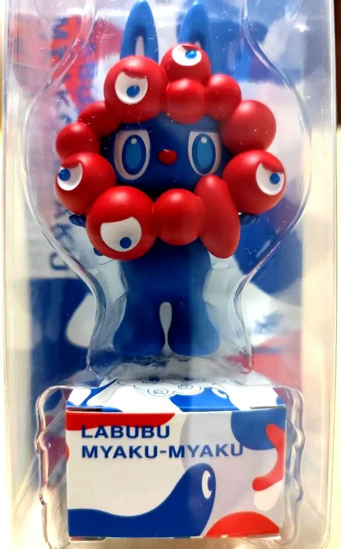 大阪関西万博 ミャクミャク ラブブ ストラップ付 フィギュア【新品】レシート有り