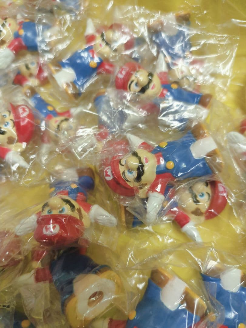 当時物　スーパーマリオブラザーズ　マリオ　ソフビ　フィギュア　任天堂　30体