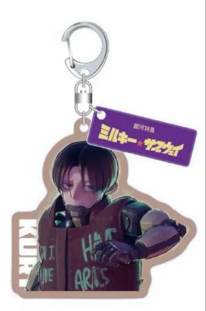 カート ヴィレバン アクリルキーホルダー クリアカード ミルキーサブウェイ